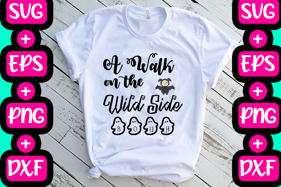 A Walk on the Wild Side: Graphics & T-Shirt Designs