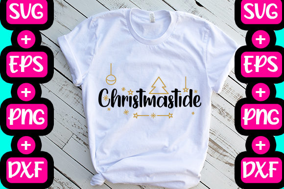 Christmastide Graphics for T-Shirt Designs