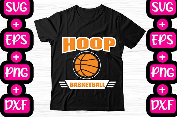 Hoop Basketball Graphics for T-Shirt Designs