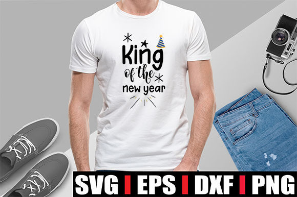 King of the New Year Graphics & T-Shirt Designs