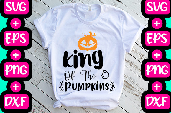 King of the Pumpkins Graphics for T-Shirt Designs