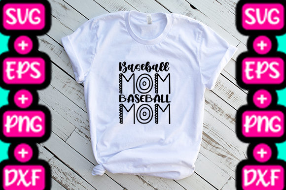 MOM BASEBALL MOM PHRASE: Embroidery Design Review
