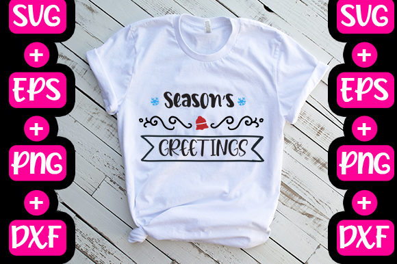 Seasons Greetings Graphics for T-Shirt Designs